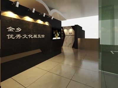 300.0平米展廳設計制作：現(xiàn)代/灰色，為文化類展商而作（免費使用）